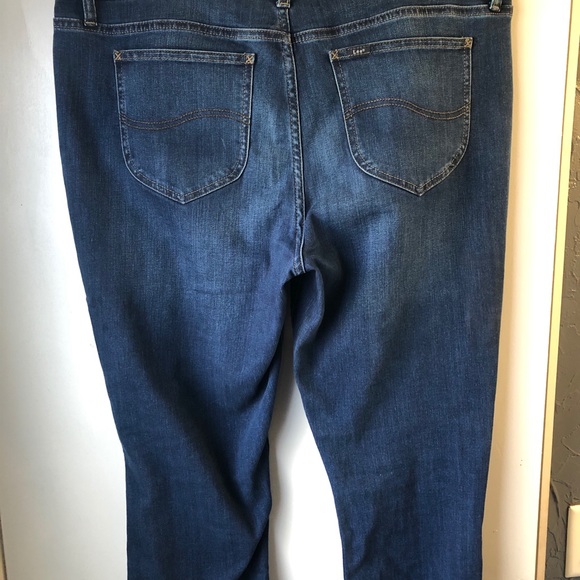 Lee Boot Cut Mid Rise Jeans Size 18 L - Picture 3 of 6